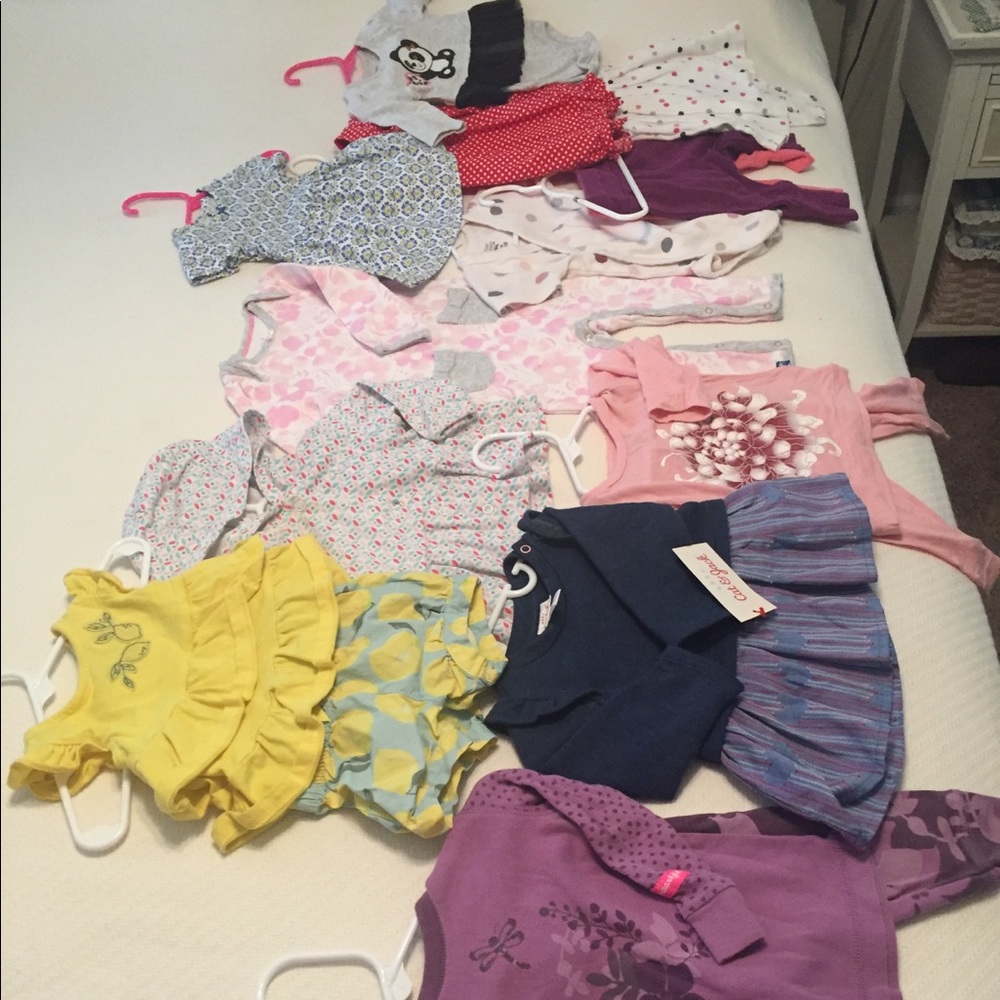 10 Baby Girl Outfits 3-6 Months